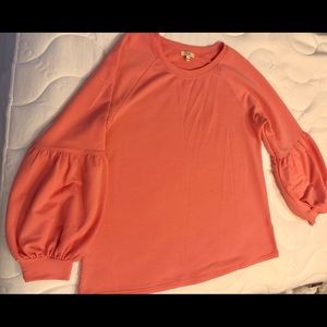 GUC Coral/pink lightweight sweatshirt Large